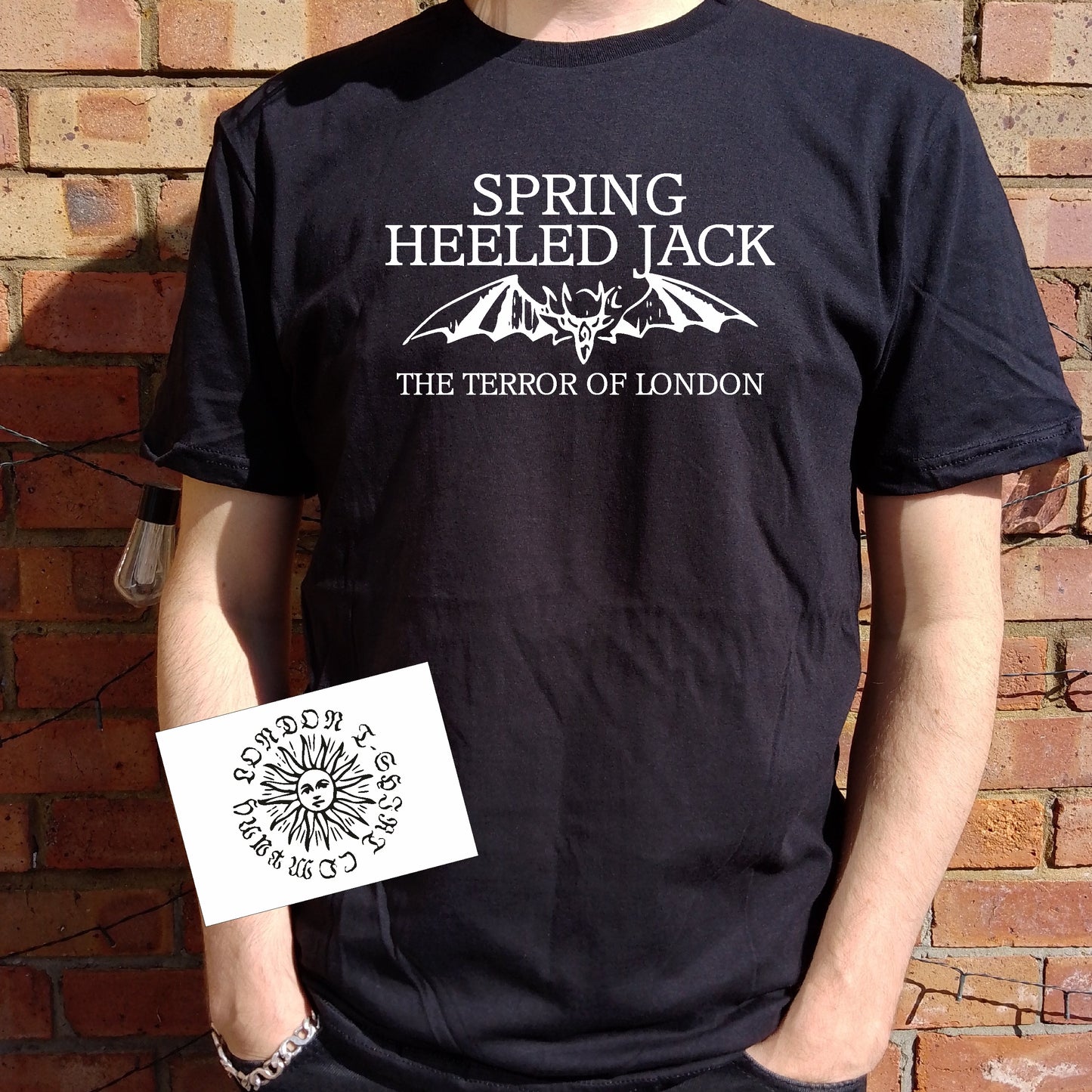 Spring Heeled Jack T-Shirt - The Terror Of London, Various Colours