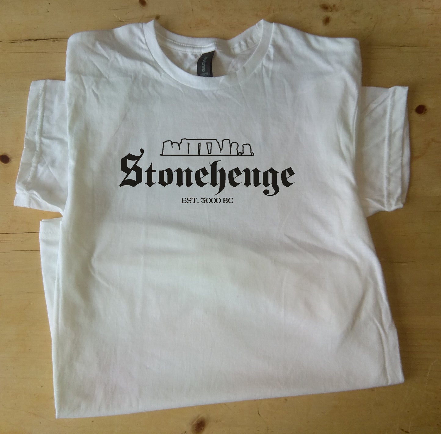 Stonehenge Souvenir T-Shirt - 3000 BC, Megalithic Stone Monument, Various Colours