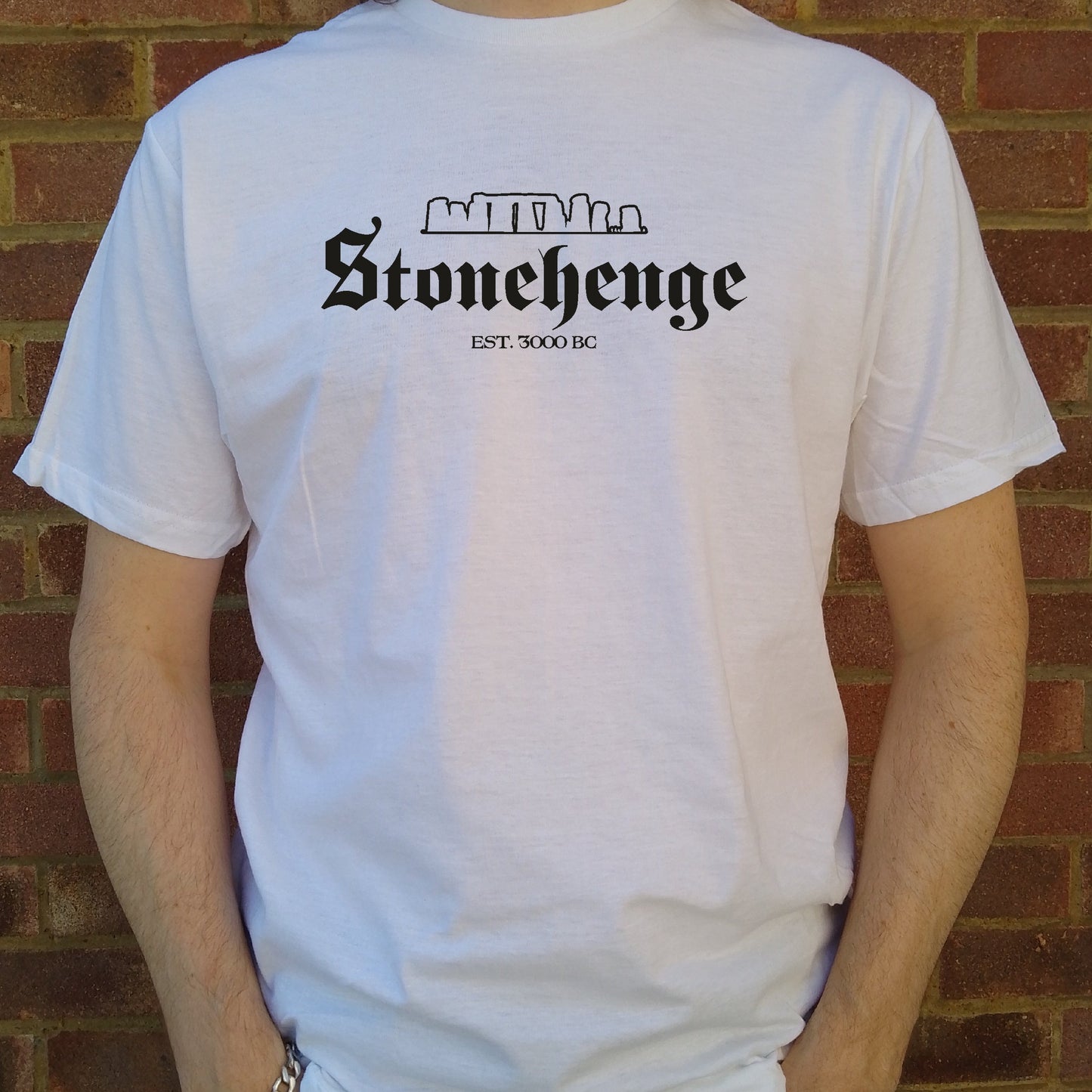 Stonehenge Souvenir T-Shirt - 3000 BC, Megalithic Stone Monument, Various Colours