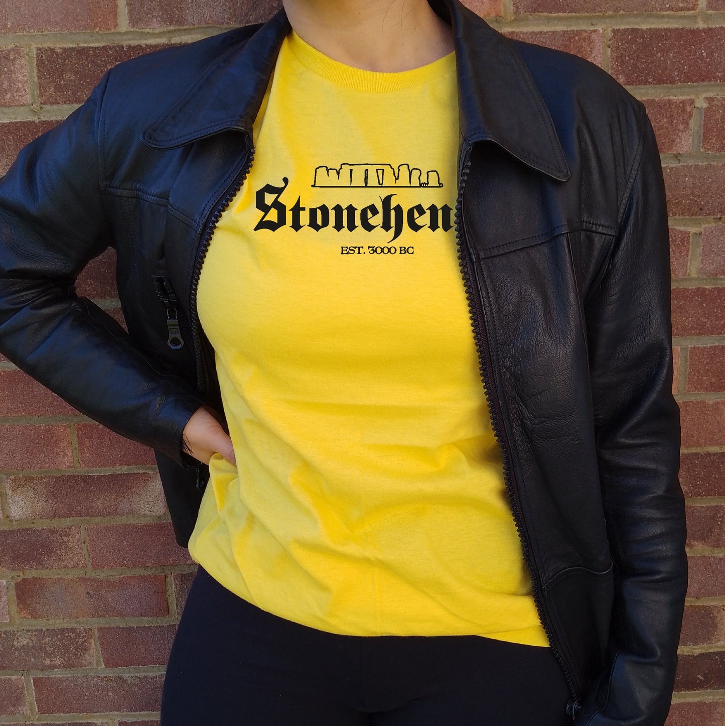 Stonehenge Souvenir T-Shirt - 3000 BC, Megalithic Stone Monument, Various Colours