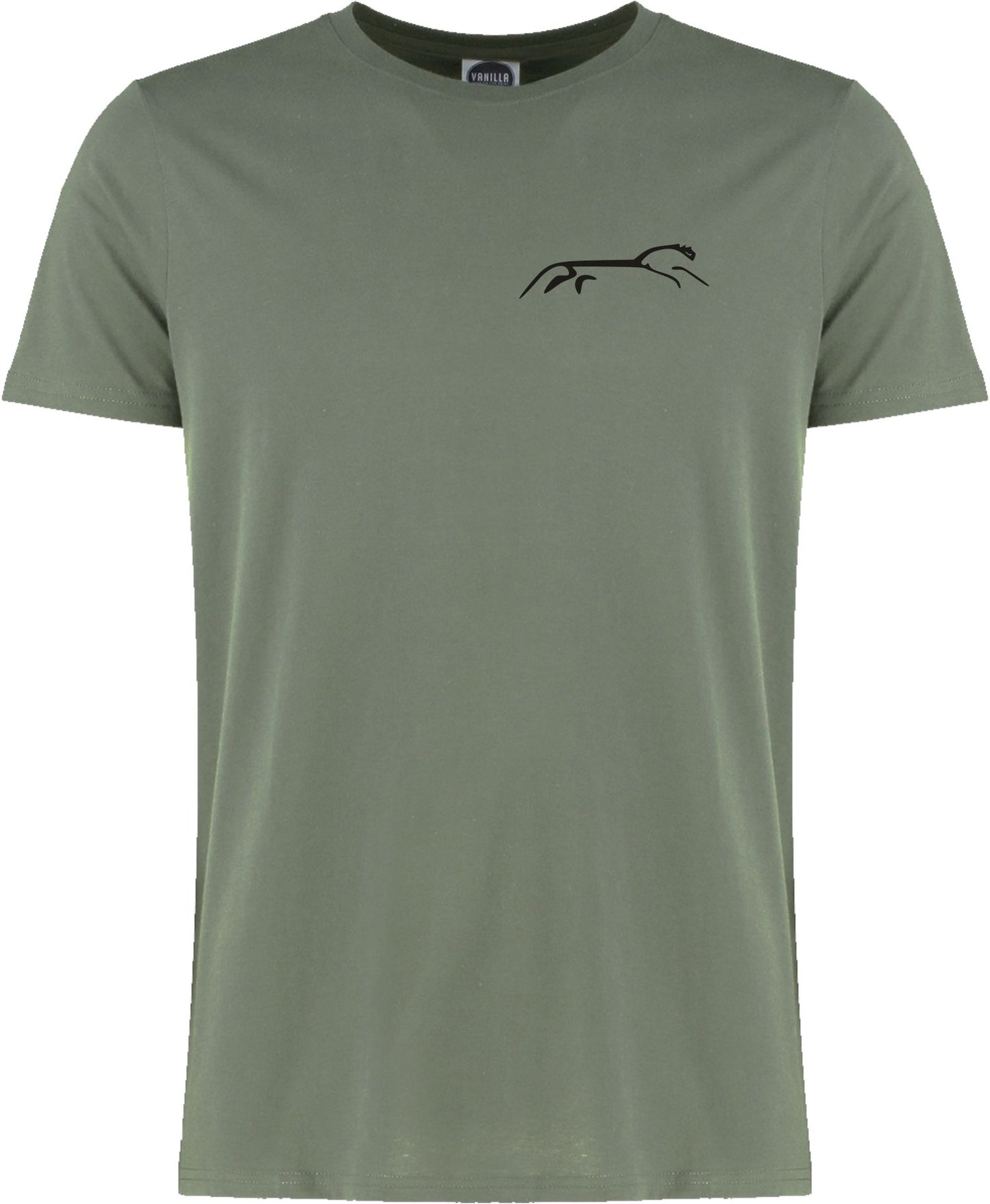 Uffington Horse T-Shirt - Folklore, Hill Figure, S-XXL, Organic Cotton