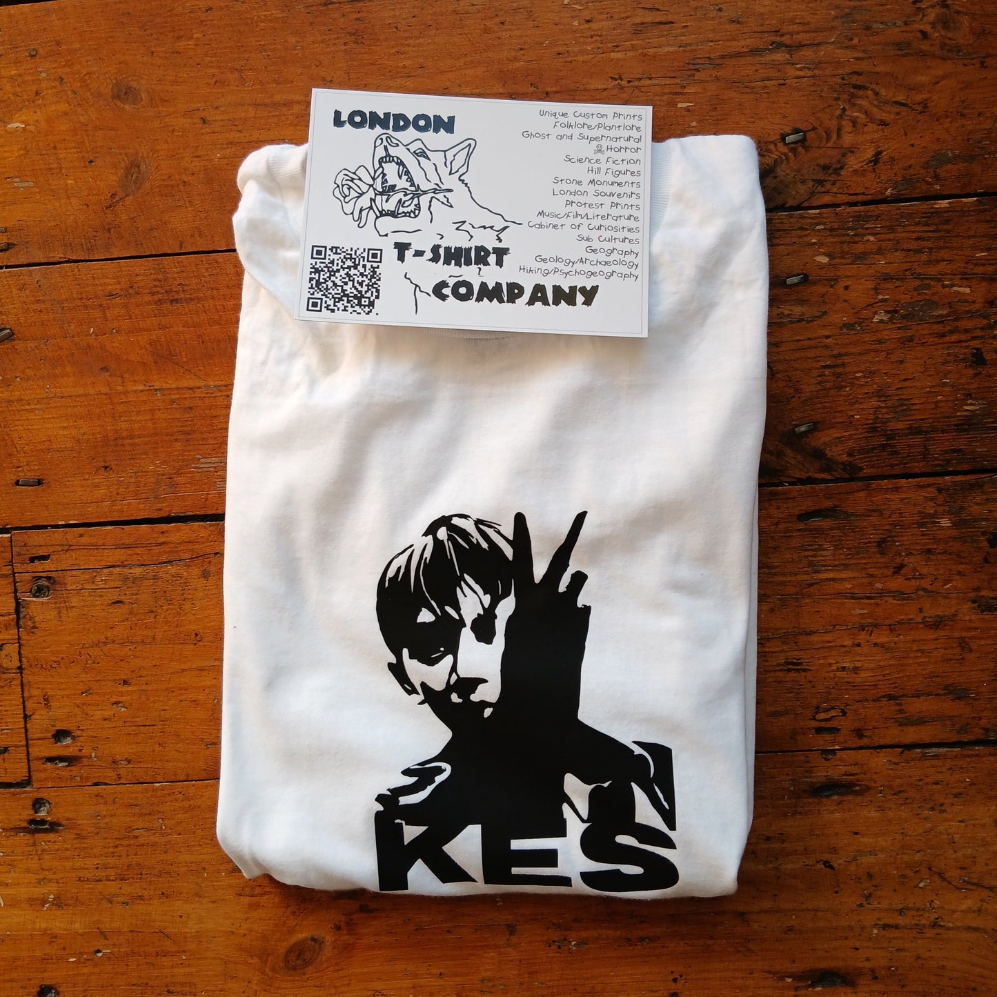 Kes T-Shirt - Cult 60s Film, Kestrel, Various Colours