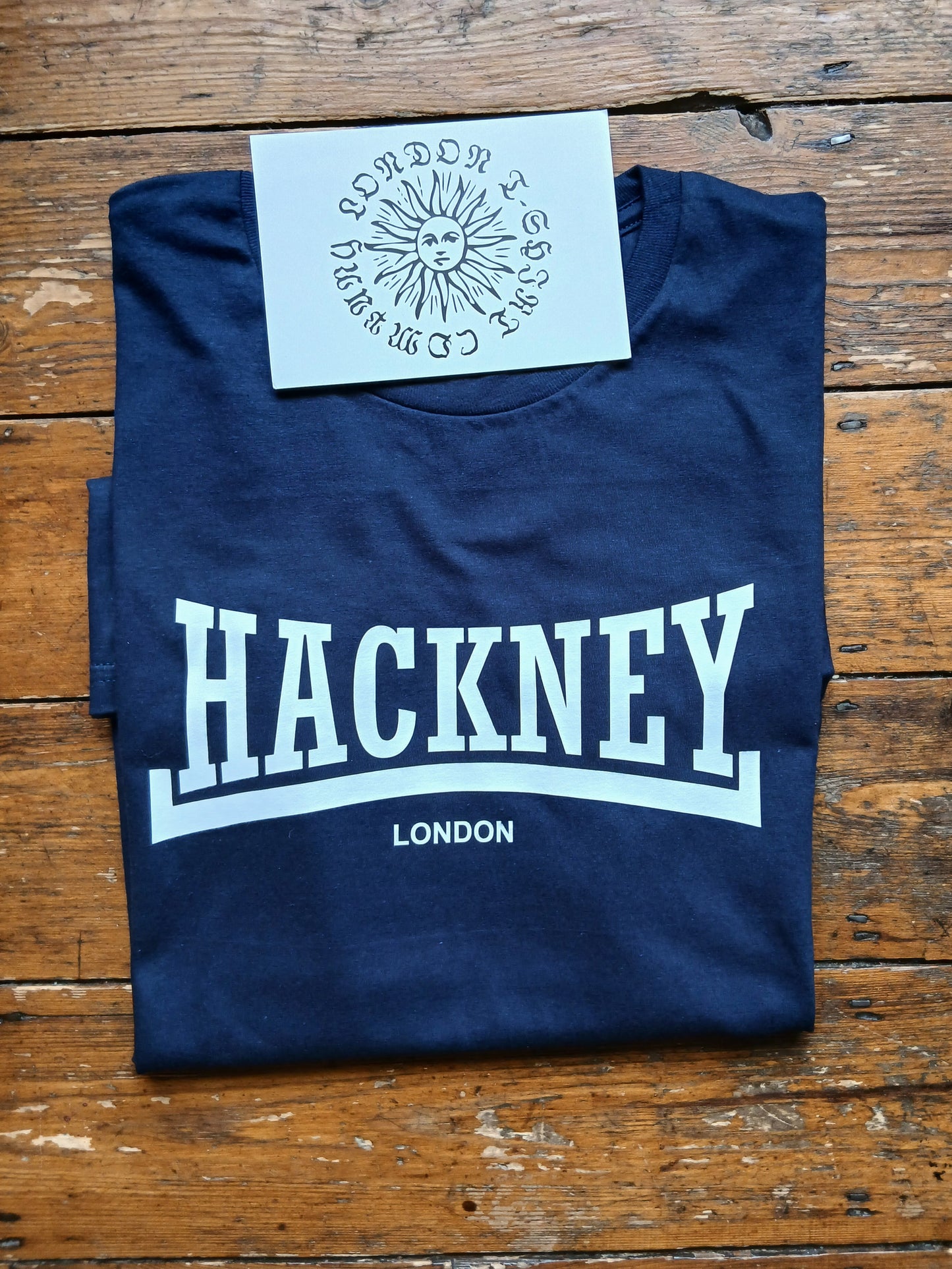 Hackney Souvenir T-Shirt - Retro, Boxing, Football Style, Personalised Custom Print Available, Various Colours