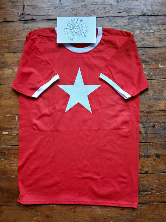 Star Ringer T-Shirt - Retro, 70s, Various Colours
