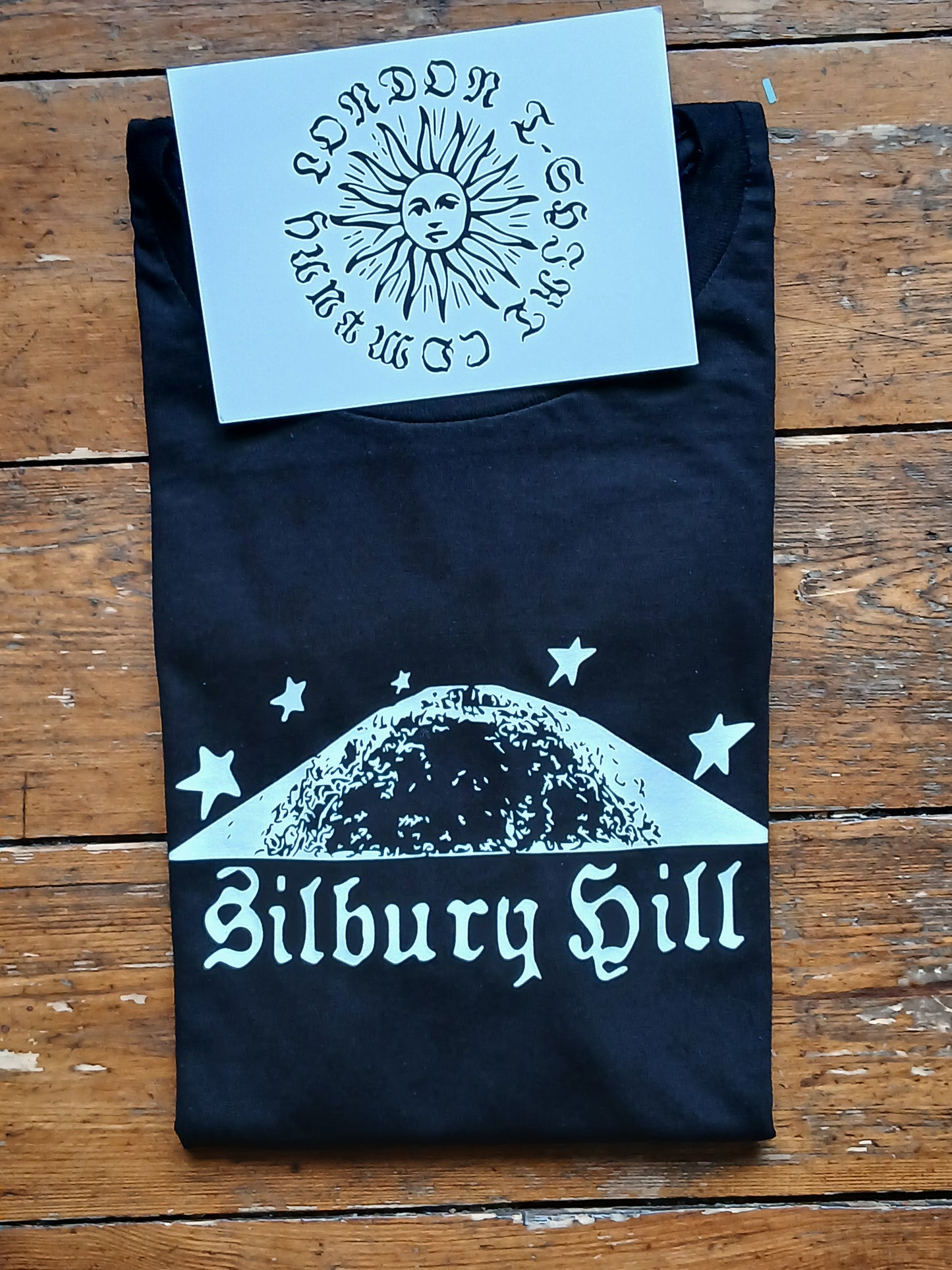 Silbury Hill T-Shirt - Ancient Mound, Avebury, Wiltshire Souvenir, Various Colours