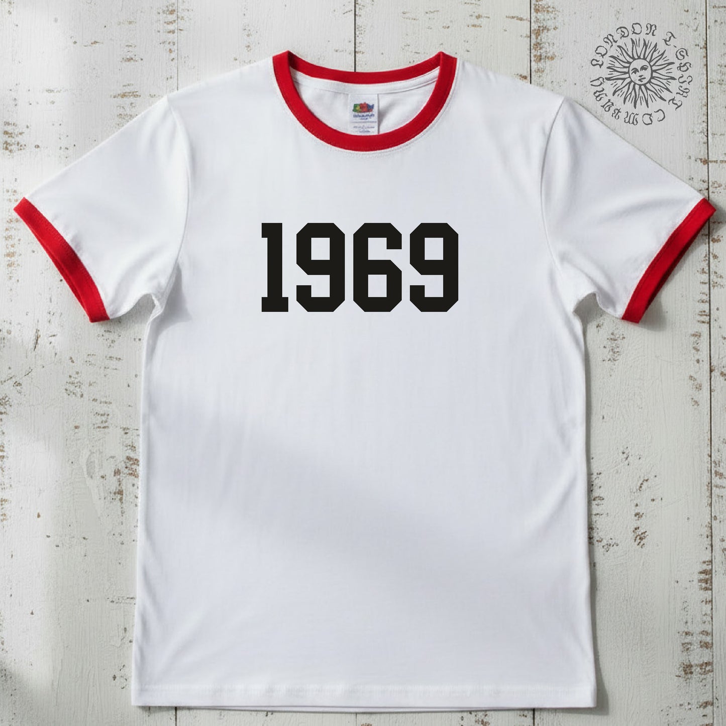 1969 Ringer T-Shirt - Reggae, Ska, Mod, Retro, 60s, Various Colours S-3XL