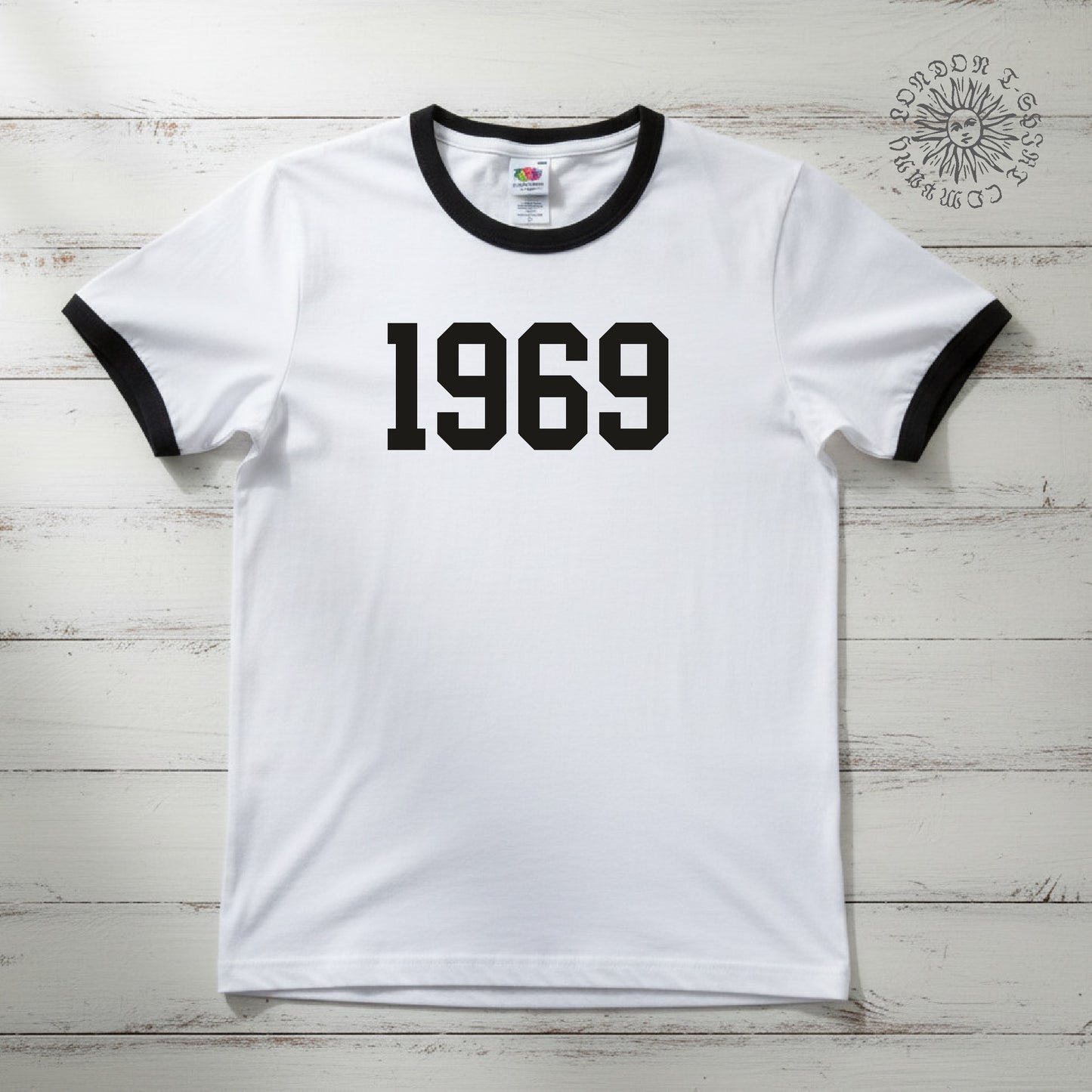 1969 Ringer T-Shirt - Reggae, Ska, Mod, Retro, 60s, Various Colours S-3XL