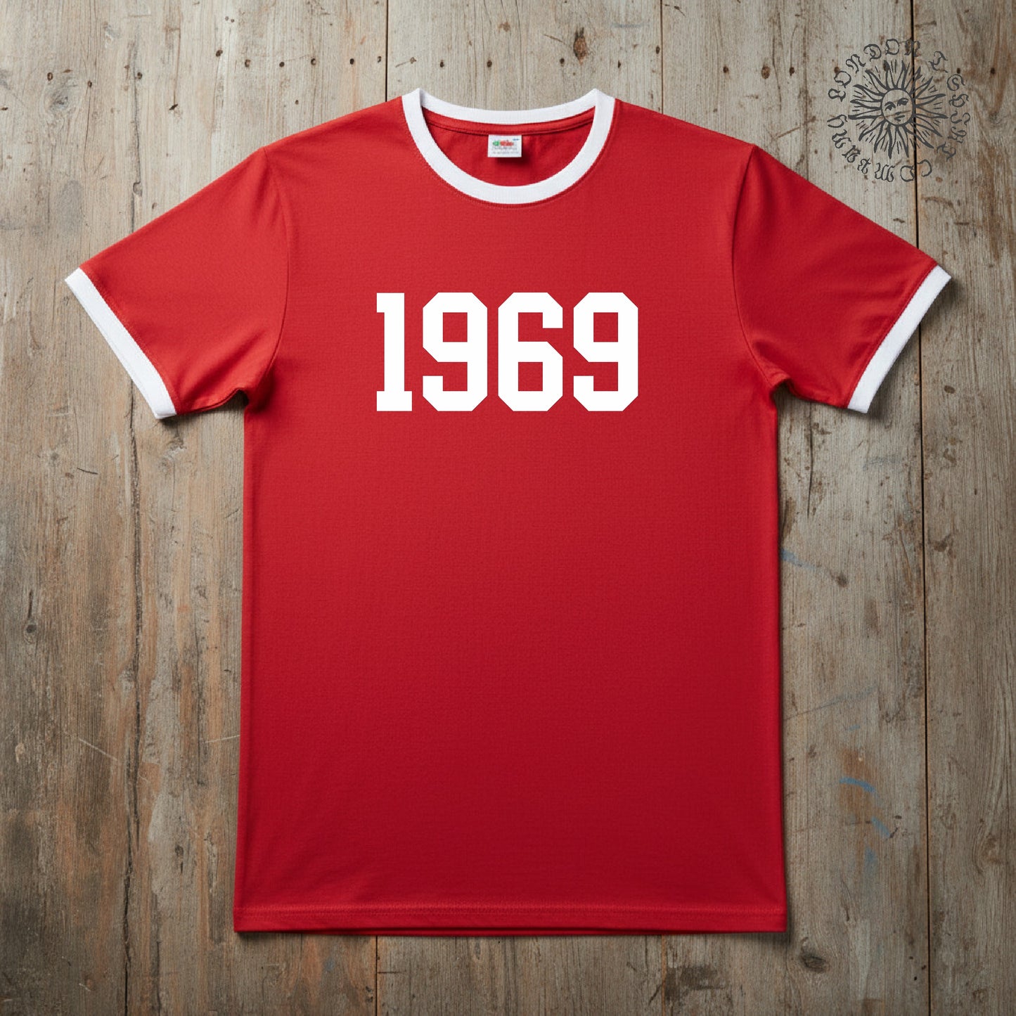 1969 Ringer T-Shirt - Reggae, Ska, Mod, Retro, 60s, Various Colours S-3XL