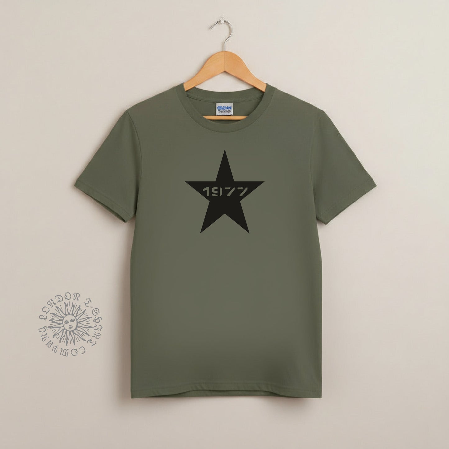 1977 Punk Star T-Shirt - Punk Rock, Sub Culture, Various Colours