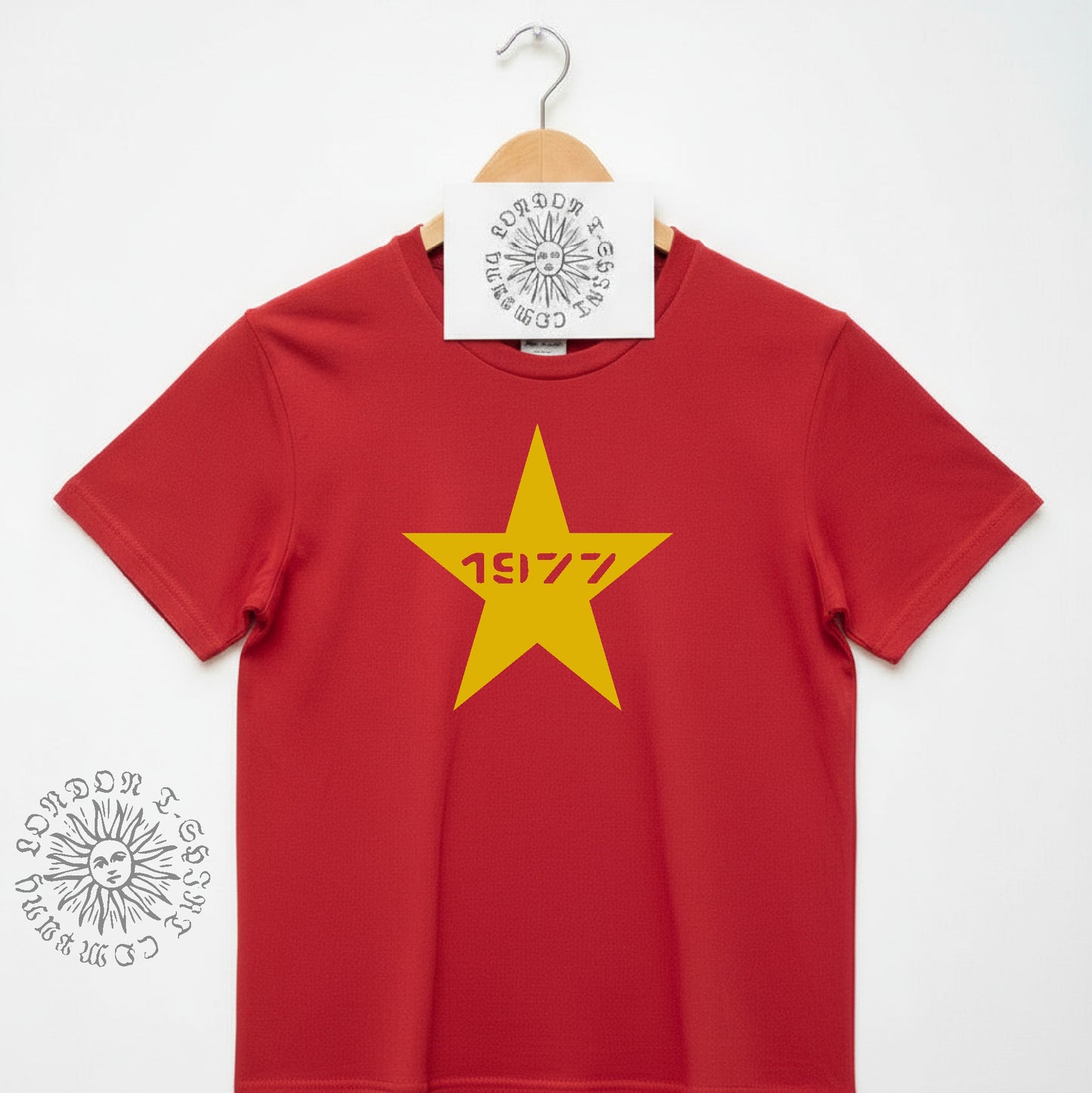 1977 Punk Star T-Shirt - Punk Rock, Sub Culture, Various Colours