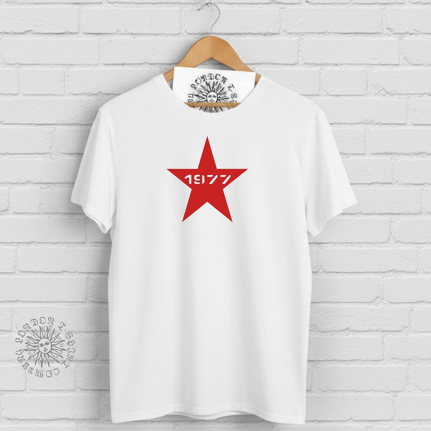 1977 Punk Star T-Shirt - Punk Rock, Sub Culture, Various Colours