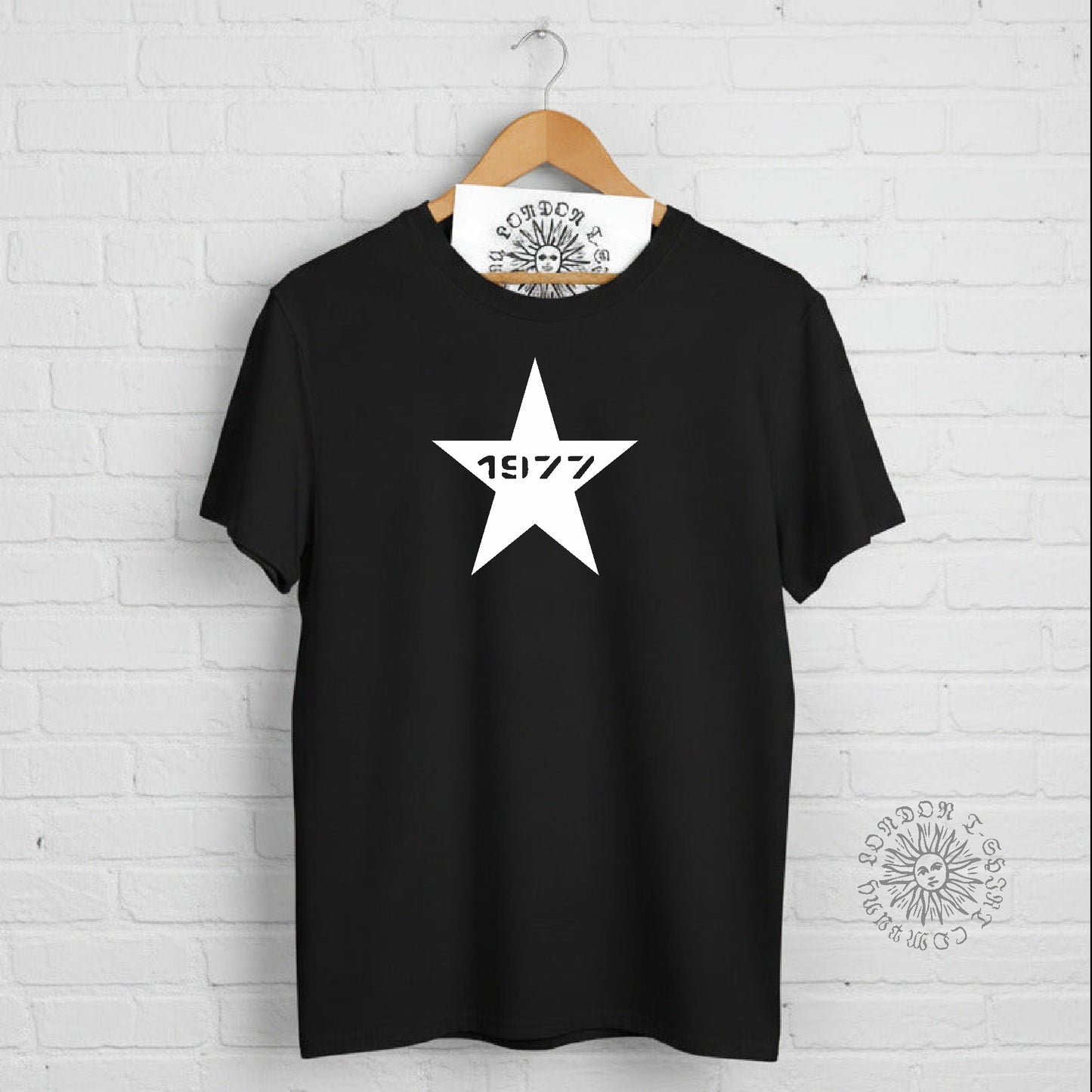 1977 Punk Star T-Shirt - Punk Rock, Sub Culture, Various Colours