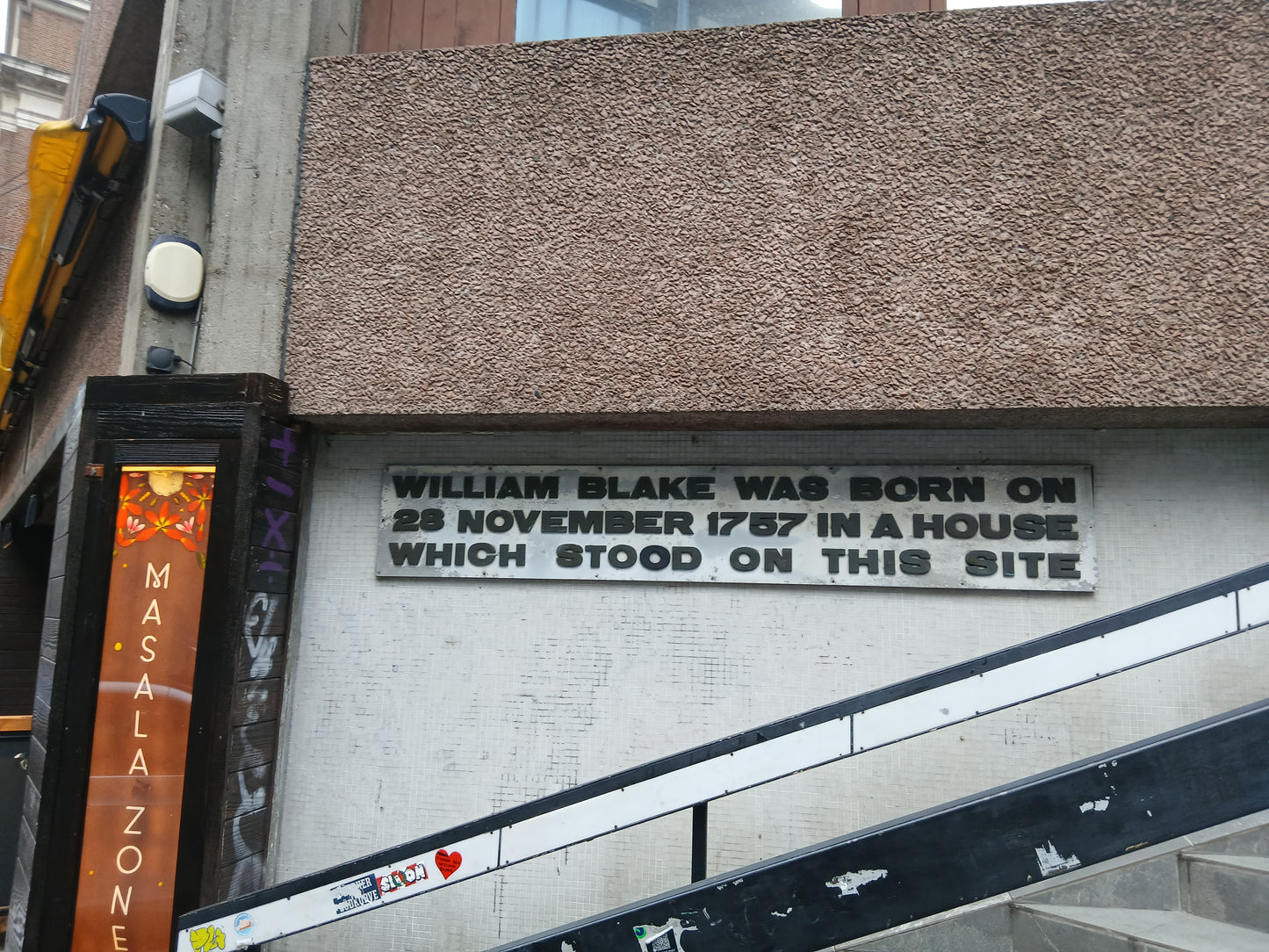 William Blake T-Shirt - 28 Broad Street, Soho, London Souvenir, S-XXL