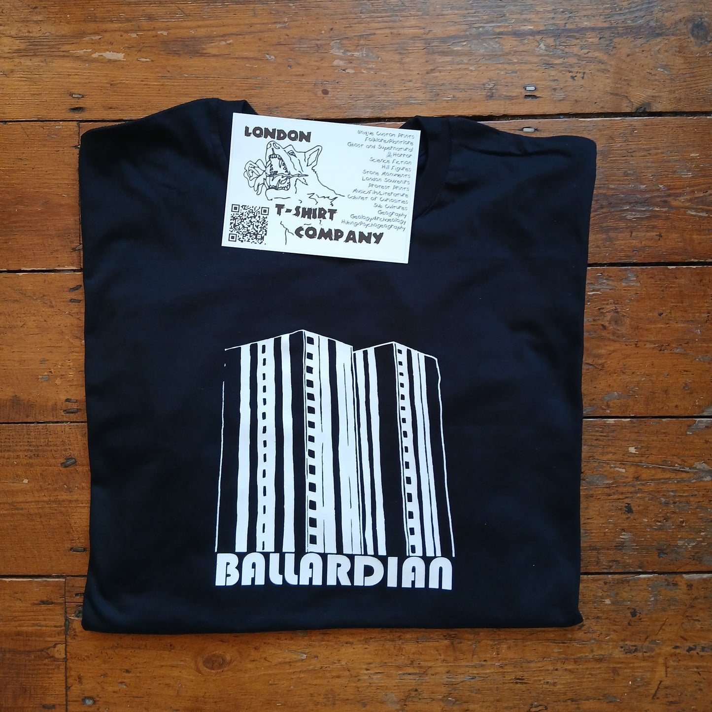 Ballardian T-Shirt - J. G. Ballard Inspired, Various Colours