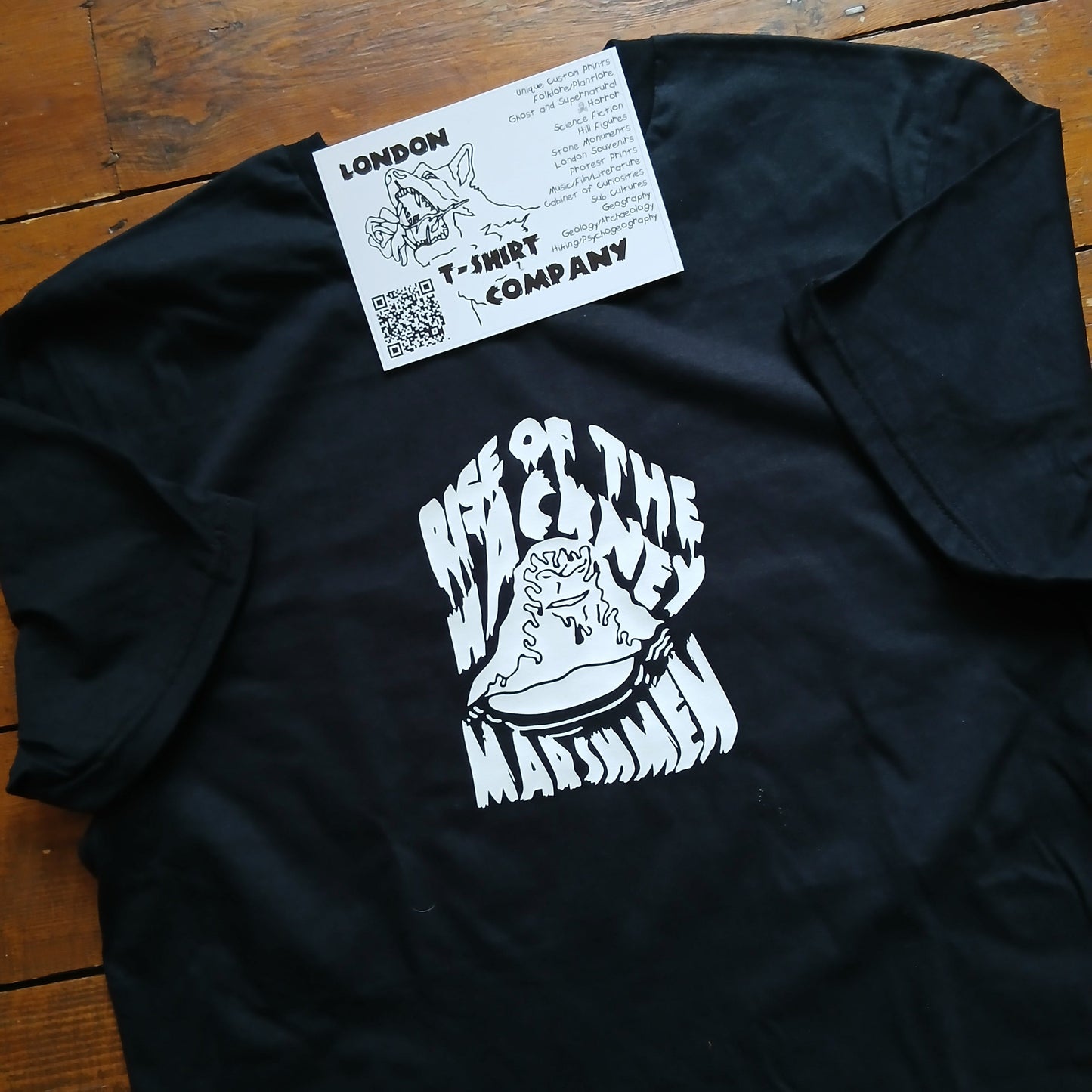 Hackney Marshes T-Shirt - Rise of the Marshmen, Sci-Fi, Horror, Various Colours