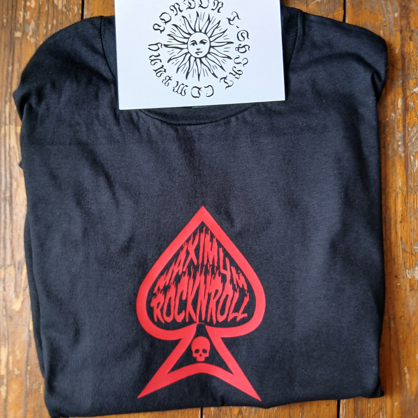 Maximum Rock N Roll T-Shirt - Rockabilly, Punk, Ace Of Spades, Various Colours