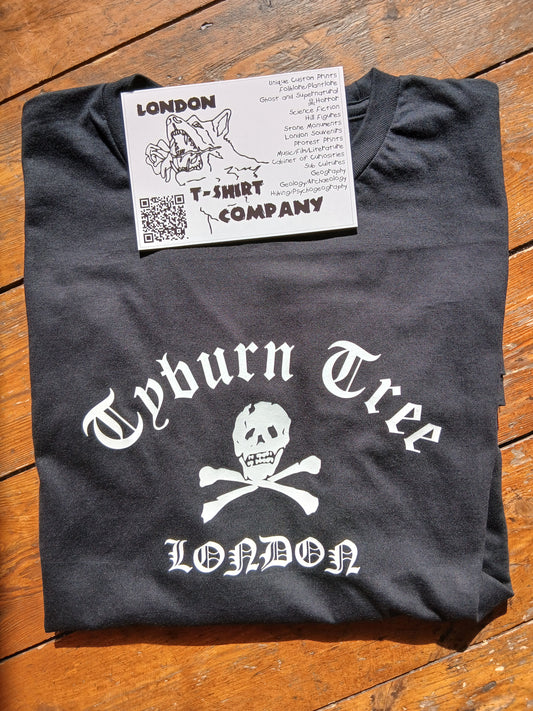 Tyburn Tree, London T-Shirt - Old Gallows Site, Alternative Souvenir, Various Colours