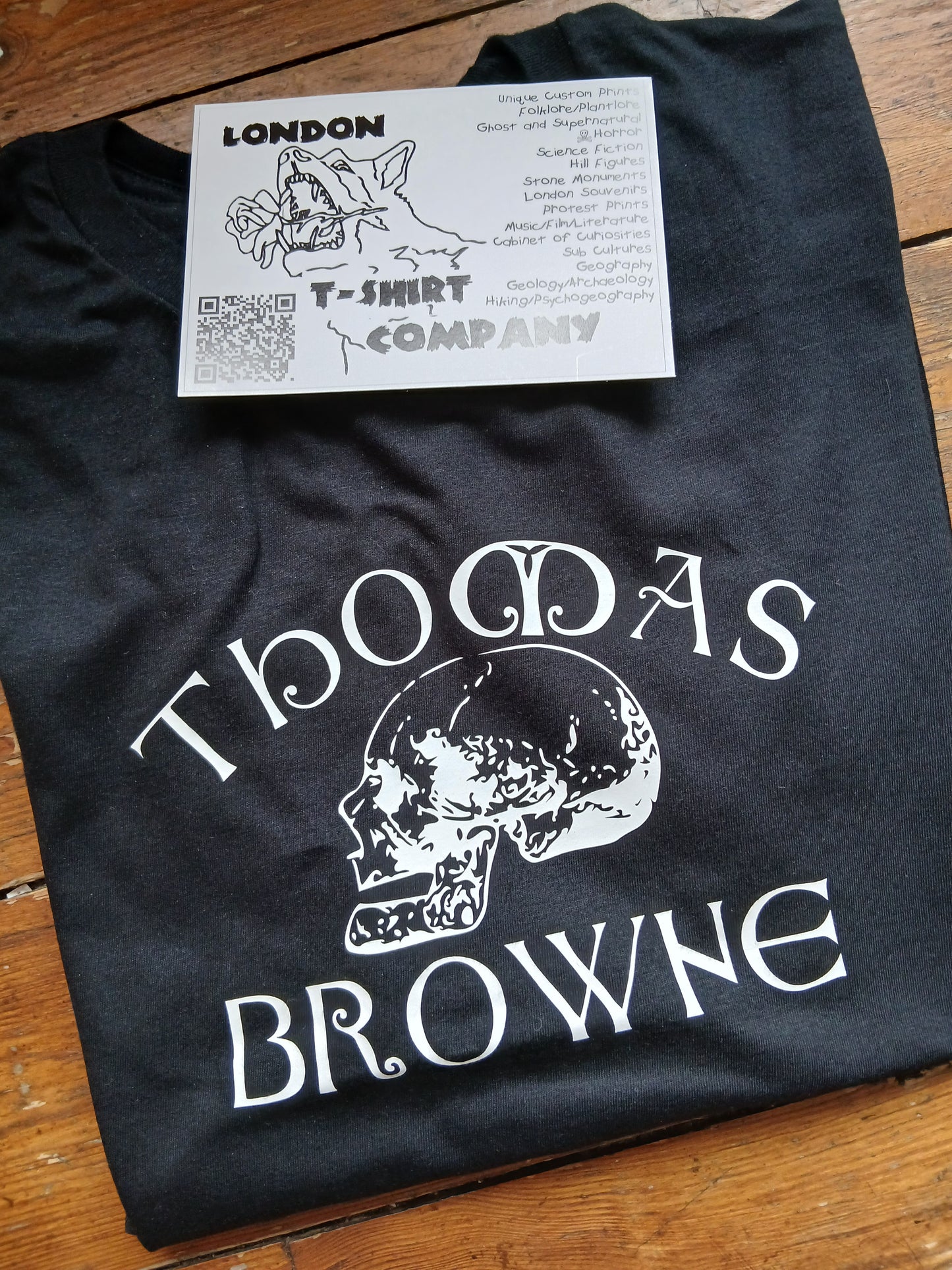Thomas Browne Skull T-Shirt - Literature, Urn Burial, Esoteric, Occult, S-XXL