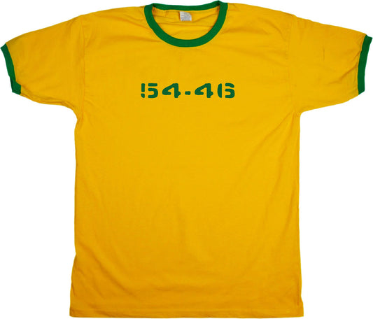 54-46 Prison Ringer T-Shirt - Reggae, Ska, Various Colours