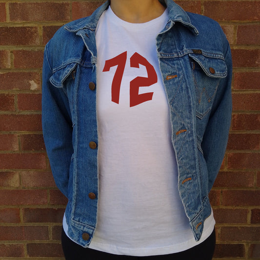 Warped 72 Varsity Number T-Shirt - Retro Preppy College Style, Various Colours