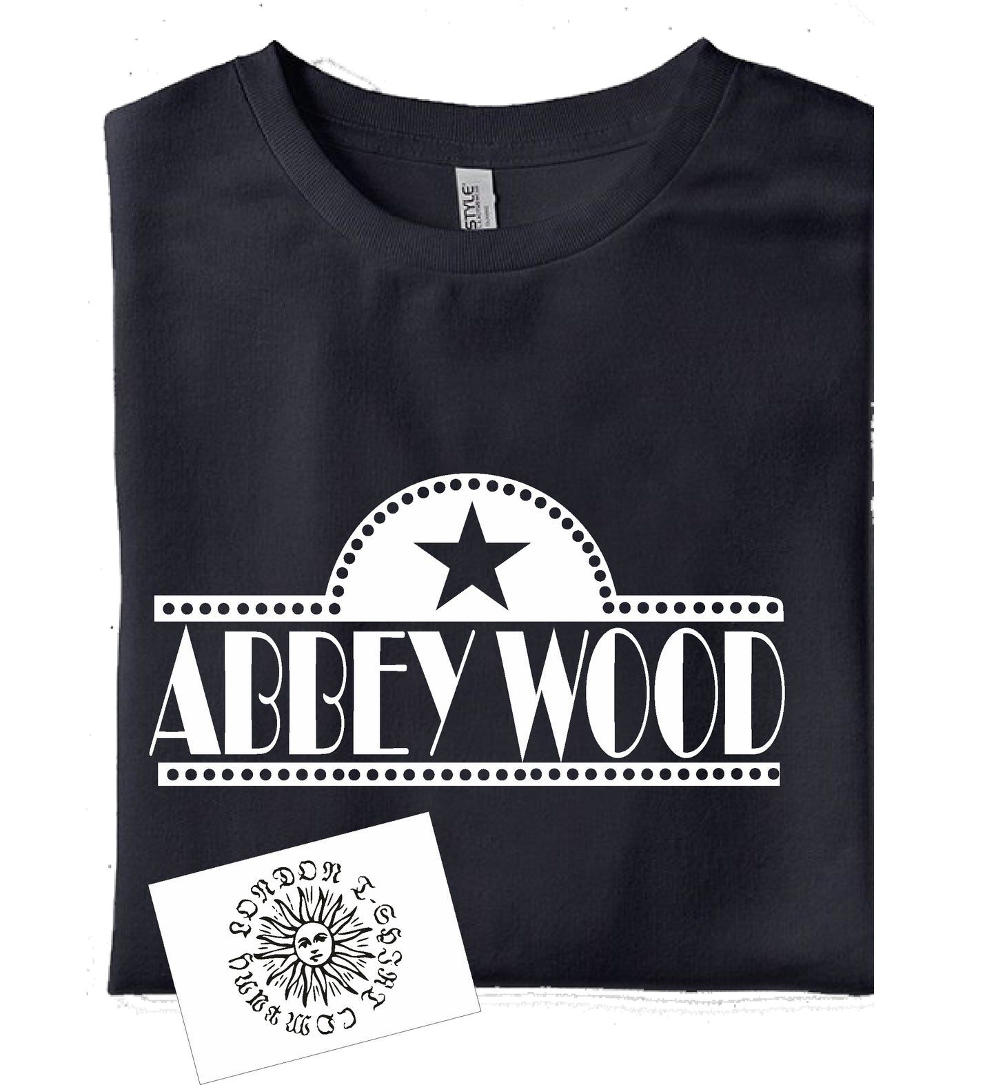 Abbey Wood T-Shirt - Alternative Souvenir, London, Various Colours