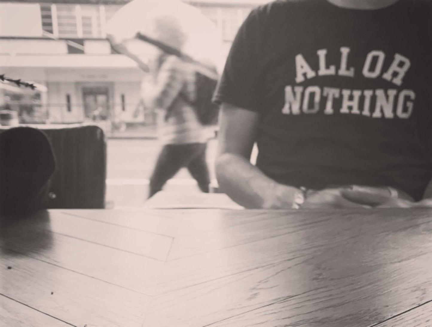 'All Or Nothing' T-Shirt - Retro Slogan Top, 60s Mod, Various Colours