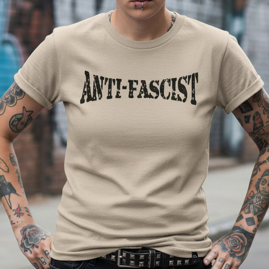 Anti Fascist T-Shirt - Protest Top, Various Colours