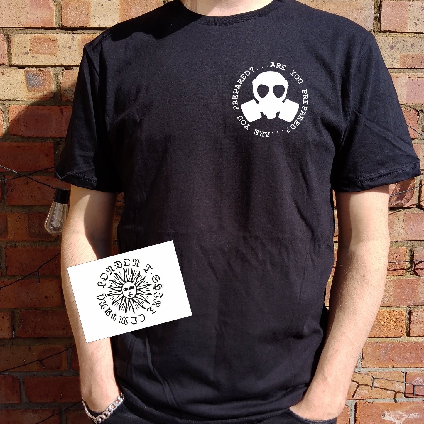 'Are You Prepared' T-Shirt - Prepper, Dystopian Top, Various Colours