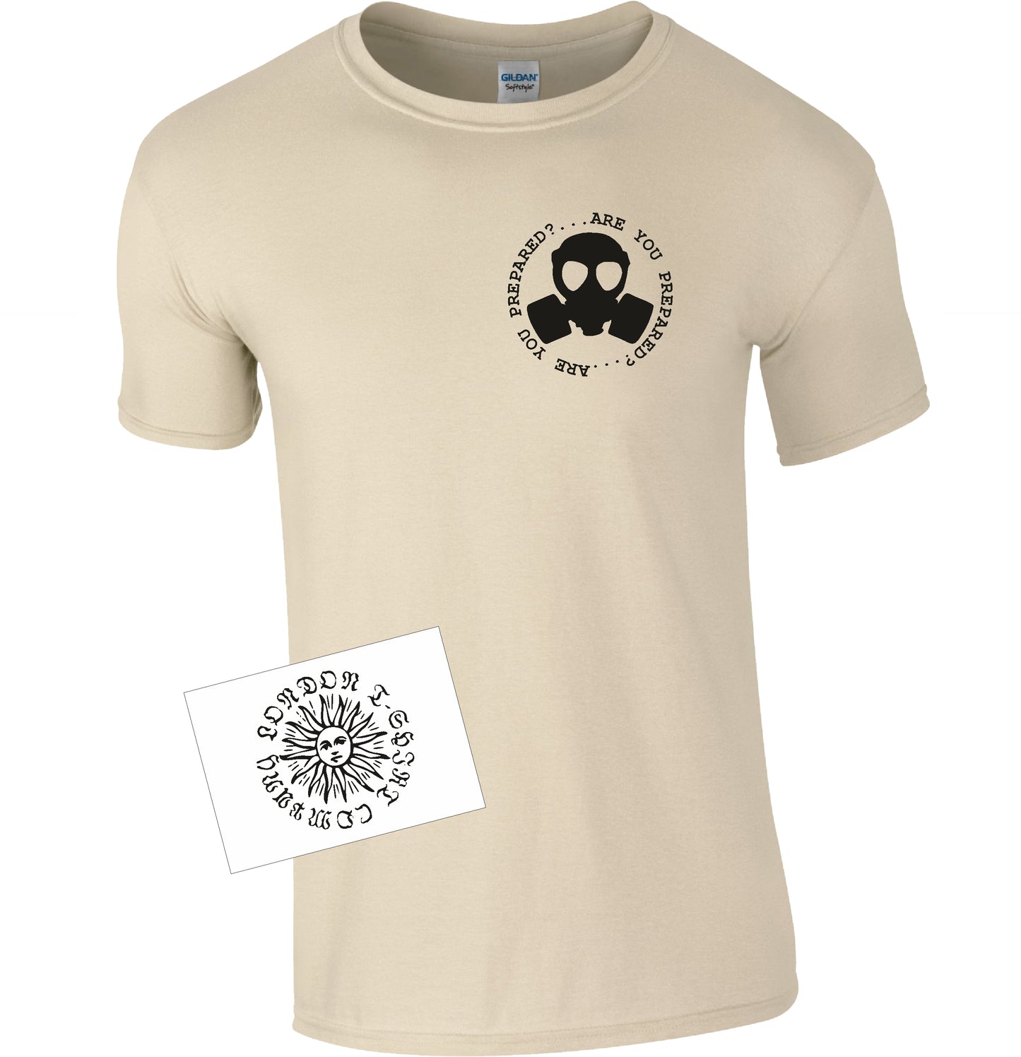 'Are You Prepared' T-Shirt - Prepper, Dystopian Top, Various Colours