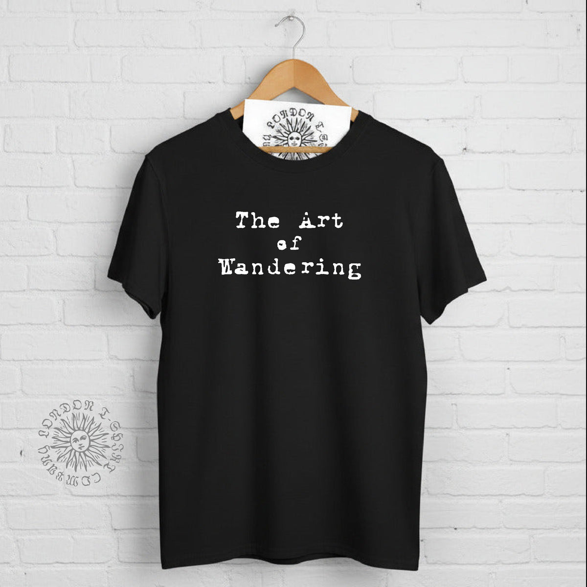 The Art of Wandering T-Shirt: Psychogeography, Arthur Machen, Various Colours