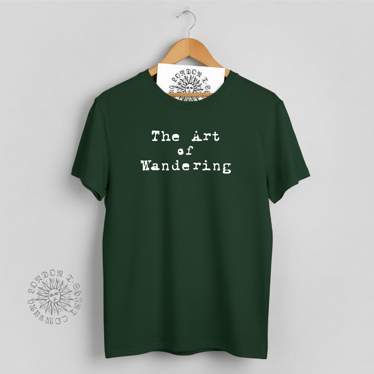 The Art of Wandering T-Shirt: Psychogeography, Arthur Machen, Various Colours
