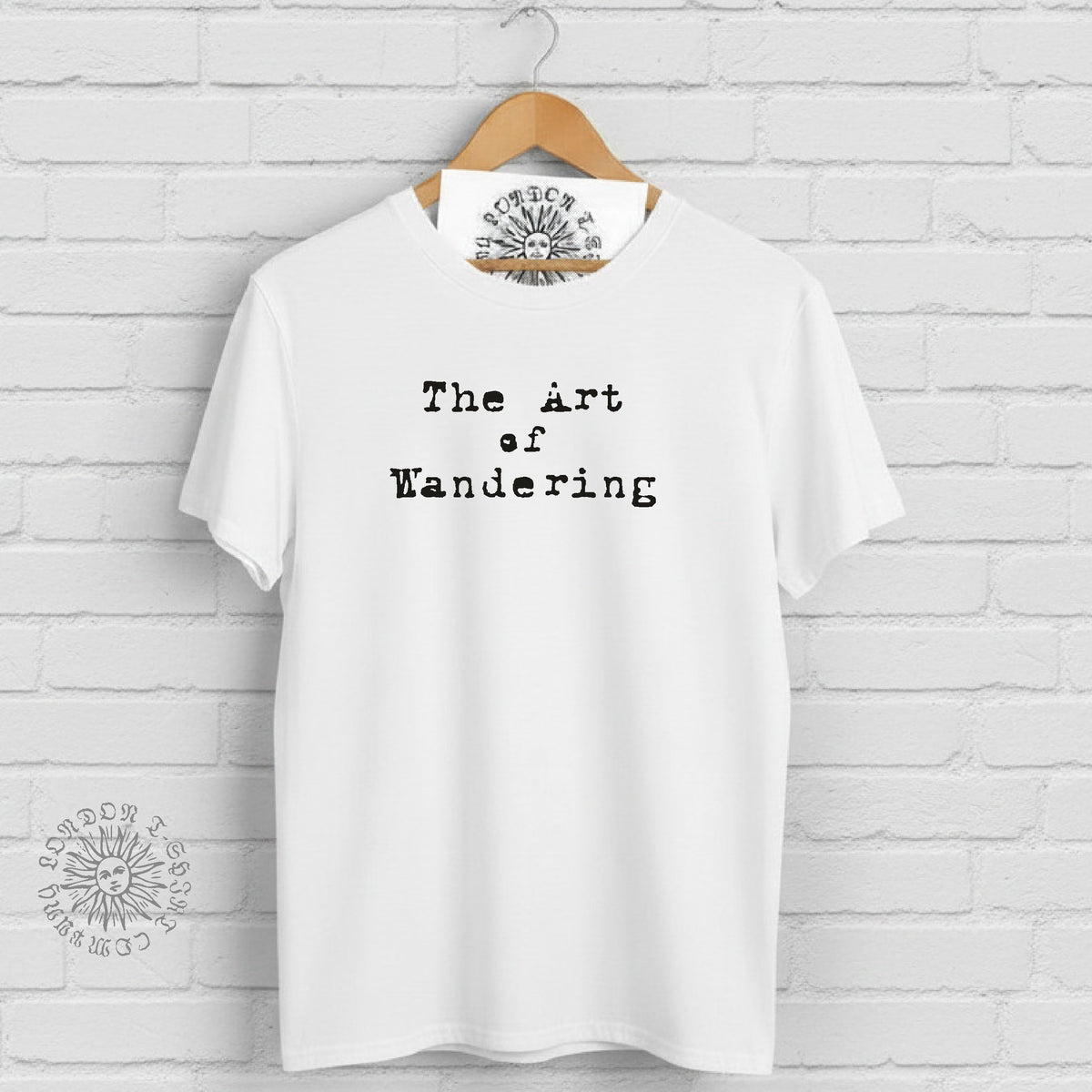 The Art of Wandering T-Shirt: Psychogeography, Arthur Machen, Various Colours