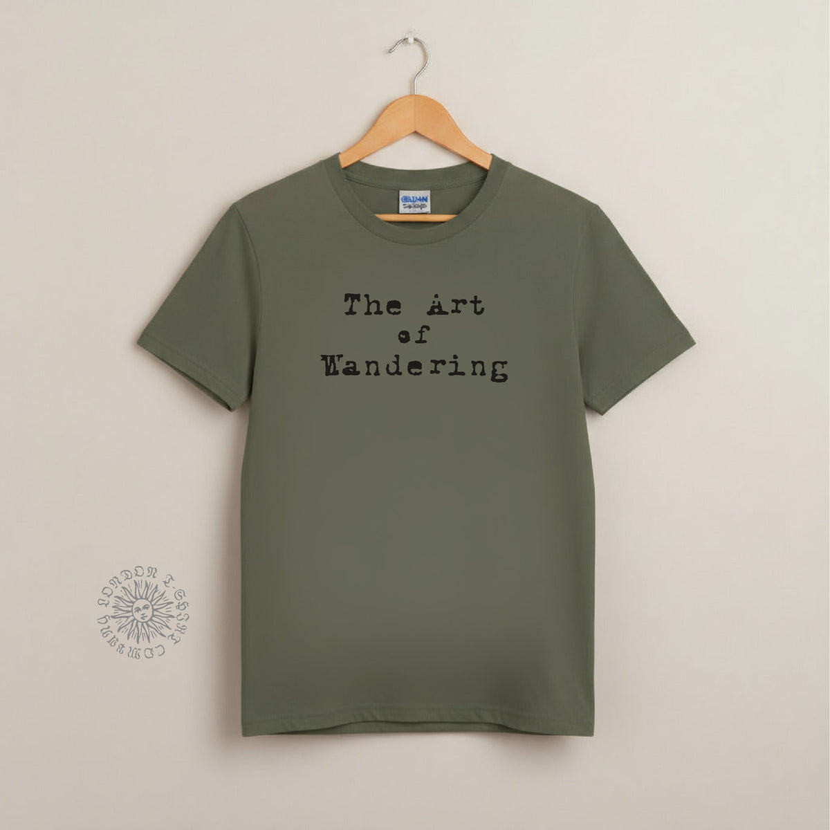 The Art of Wandering T-Shirt: Psychogeography, Arthur Machen, Various Colours