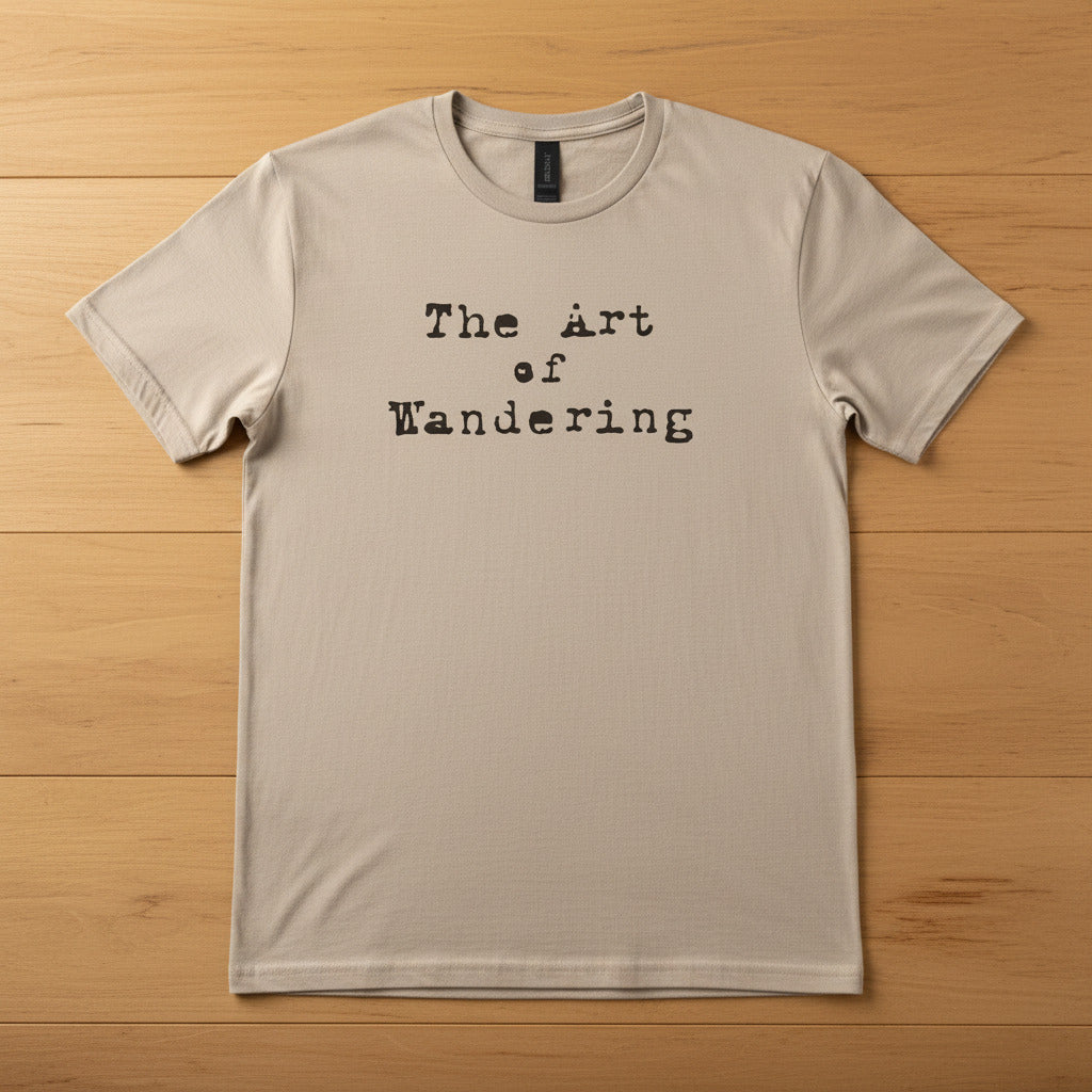 The Art of Wandering T-Shirt: Psychogeography, Arthur Machen, Various Colours