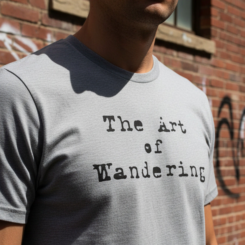 The Art of Wandering T-Shirt: Psychogeography, Arthur Machen, Various Colours