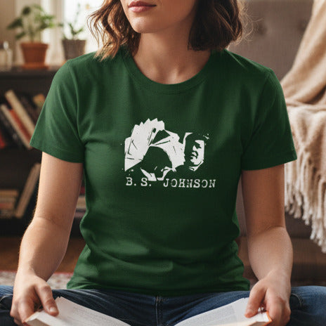 B.S. Johnson T-Shirt - London, Literature, Experimental, S-XXL