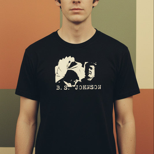 B.S. Johnson T-Shirt - London, Literature, Experimental, S-XXL