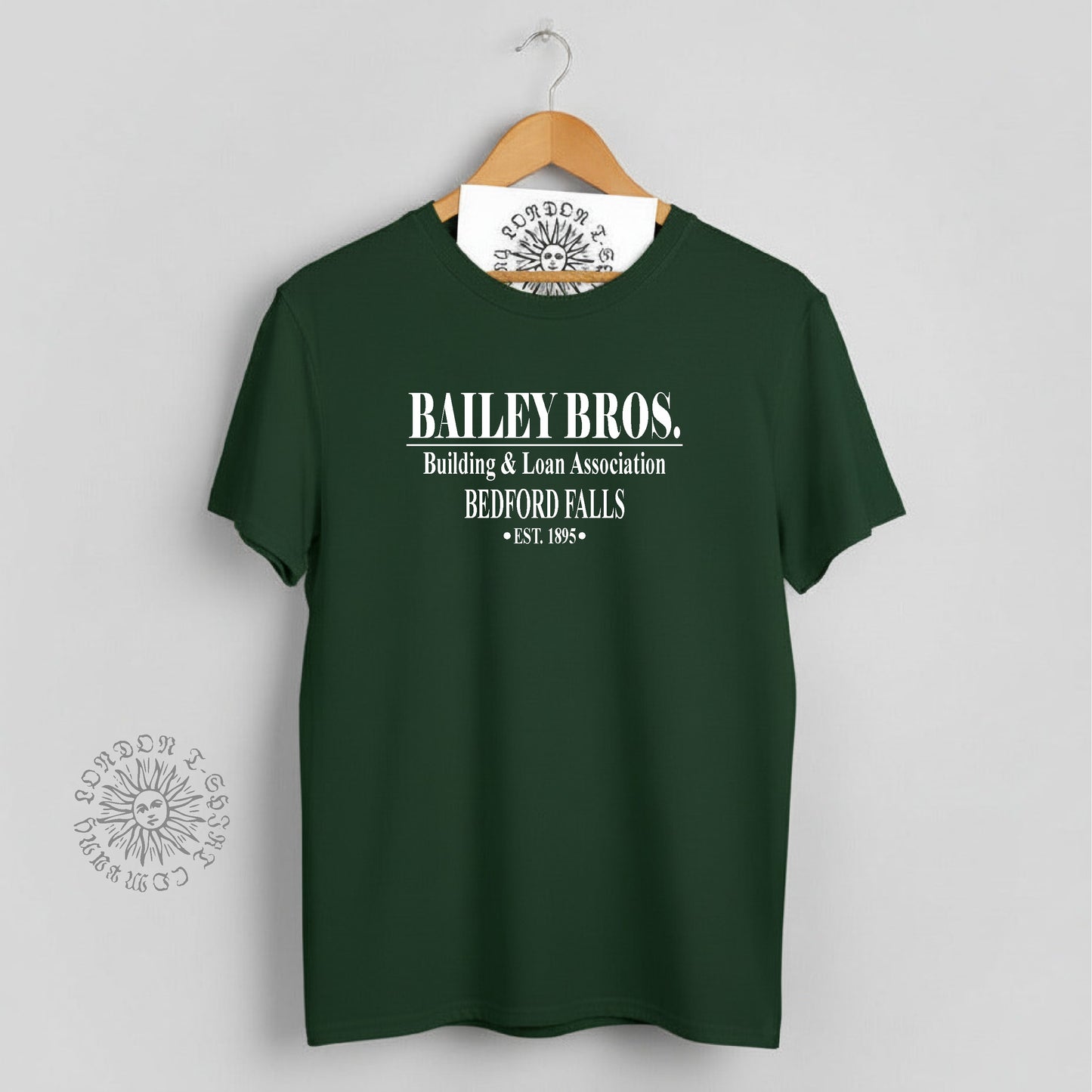 Bailey Bros T-Shirt - Bedford Falls, Christmas, It's A Wonderful Life, S-XXL