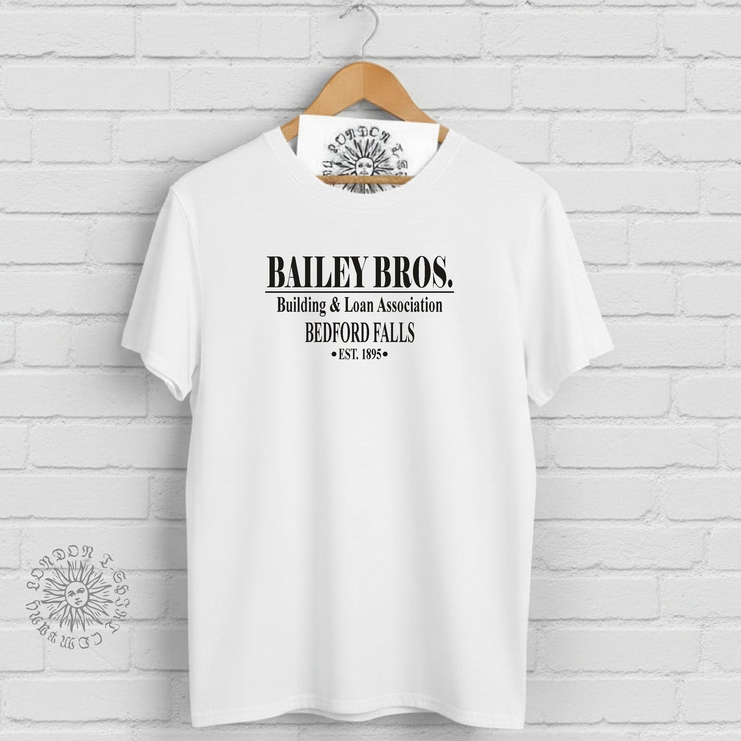 Bailey Bros T-Shirt - Bedford Falls, Christmas, It's A Wonderful Life, S-XXL