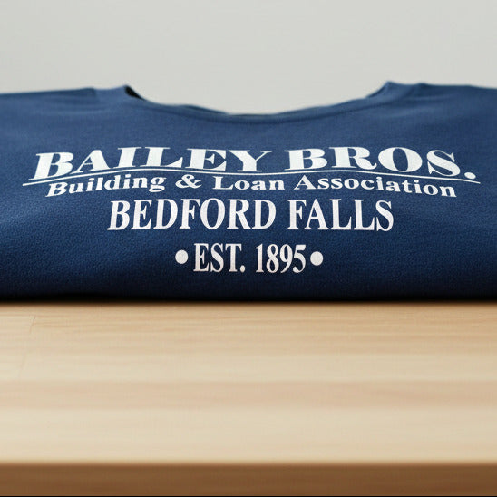 Bailey Bros T-Shirt - Bedford Falls, Christmas, It's A Wonderful Life, S-XXL