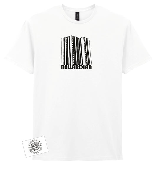 Ballardian T-Shirt - J. G. Ballard Inspired, Various Colours