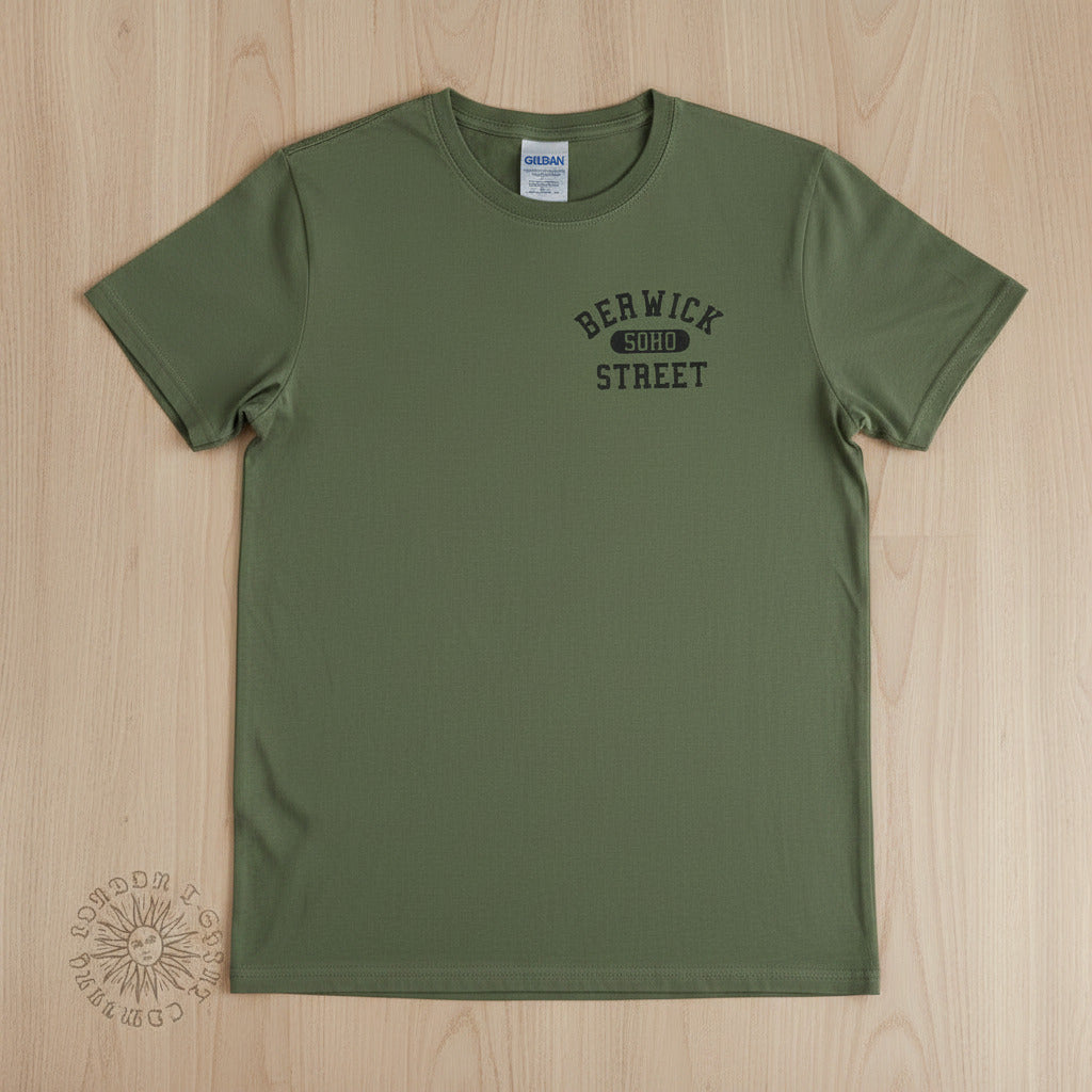 Berwick Street T-Shirt - Soho, London Souvenir, Various Colours