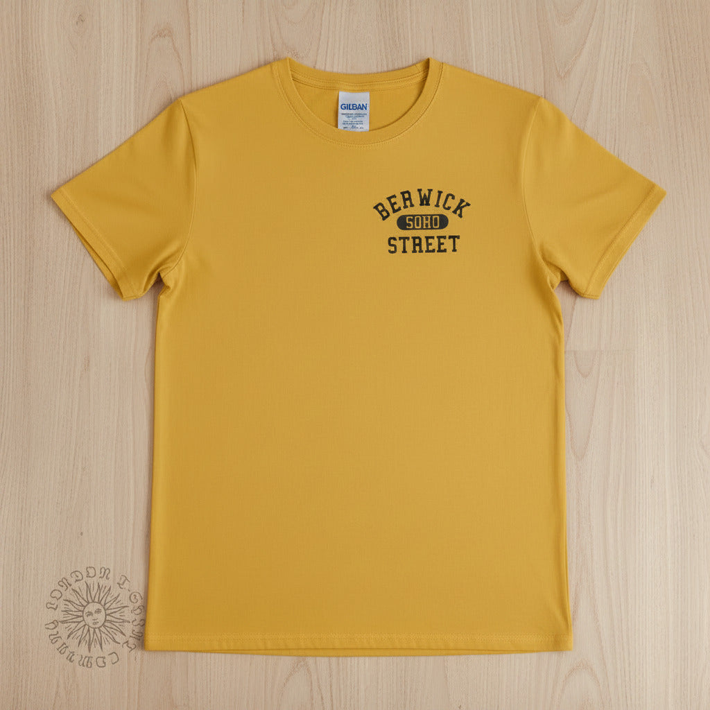 Berwick Street T-Shirt - Soho, London Souvenir, Various Colours