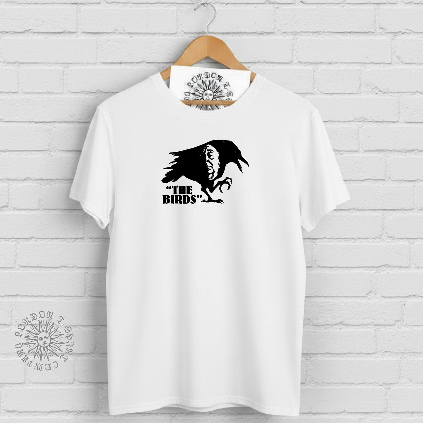 The Birds T-Shirt - Alfred Hitchcock, Cult Horror, Various Colours