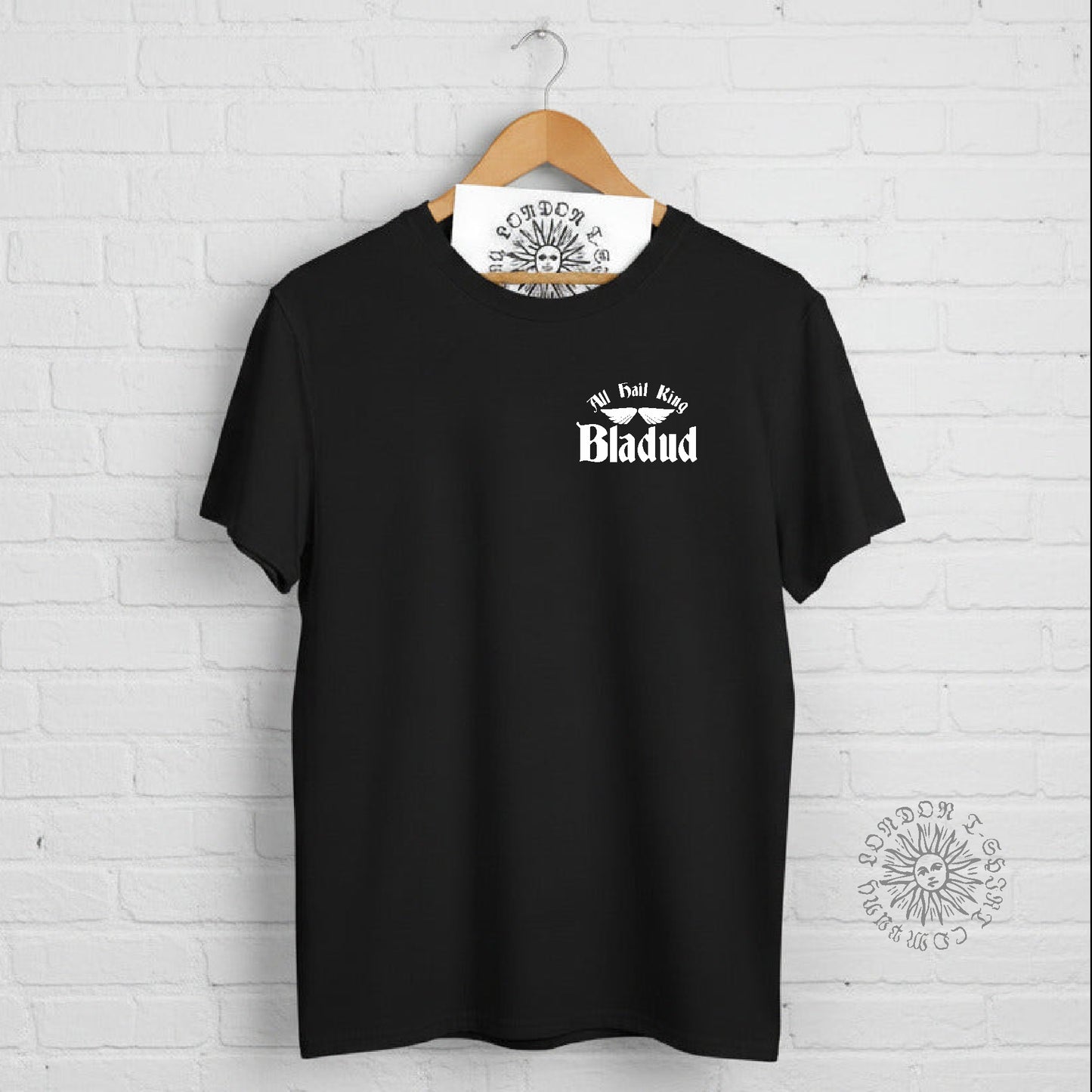 King Bladud T-Shirt - Mythological King Of Britons, Various Colours