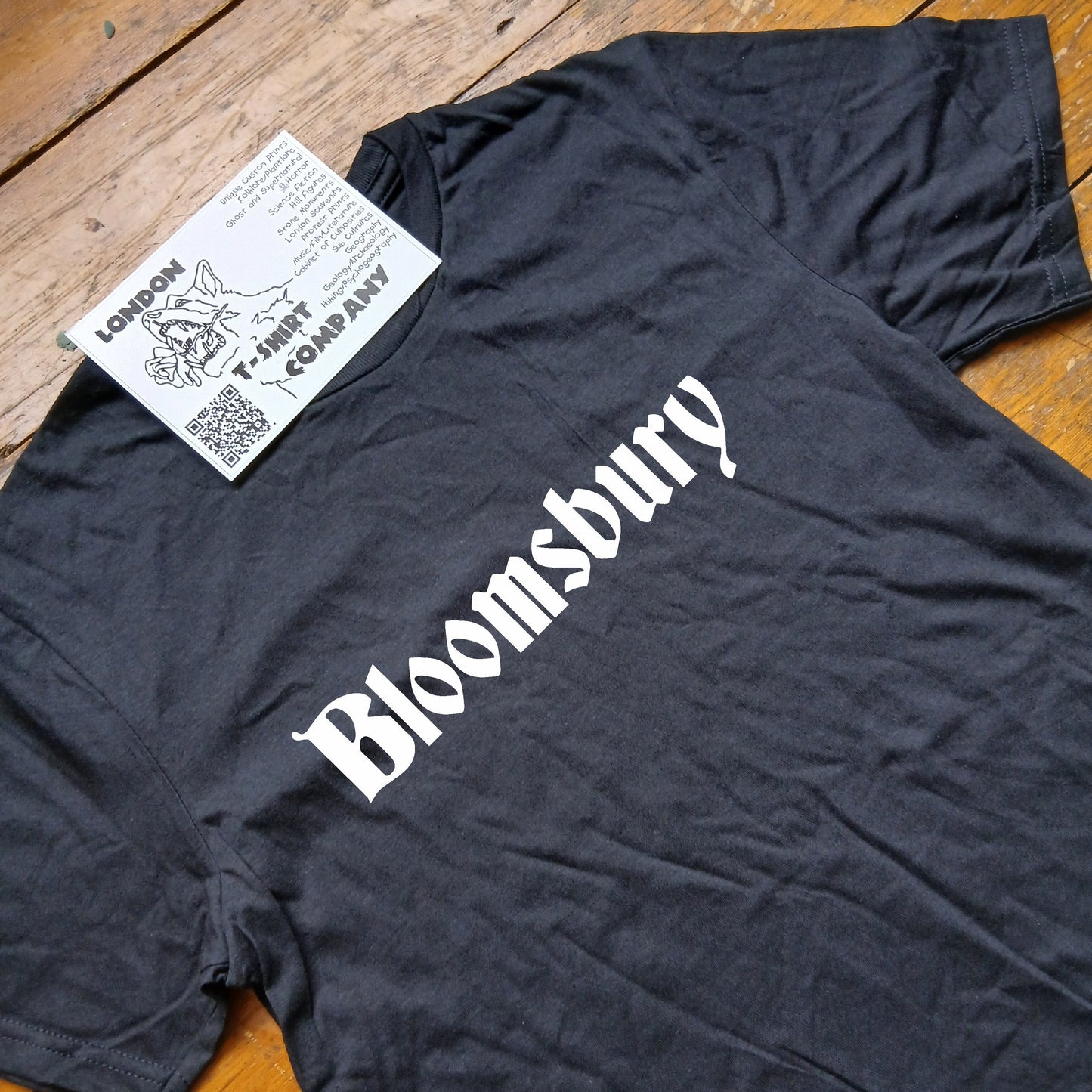 Bloomsbury T-Shirt - London Souvenir, Various Colours