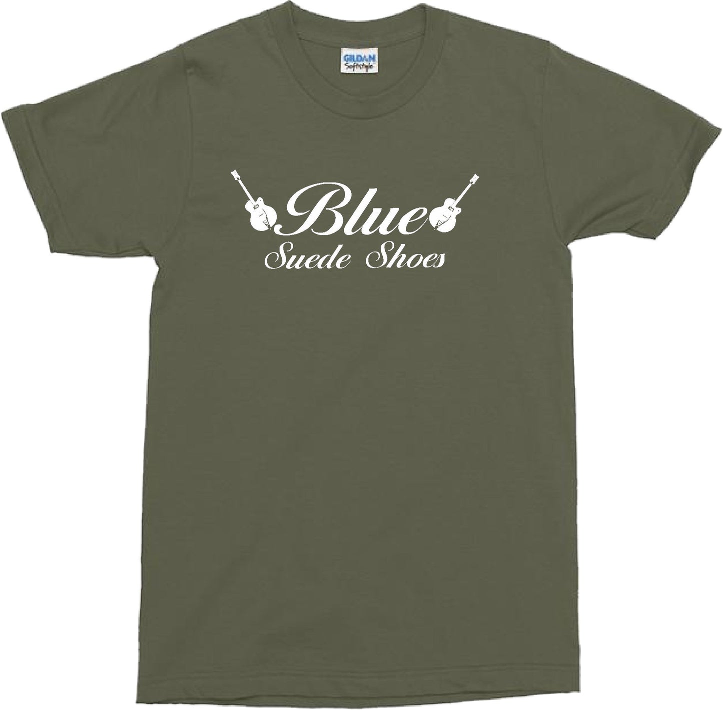 'Blue Suede Shoes' Rockabilly T-Shirt - 50s Rock & Roll, Various Colours