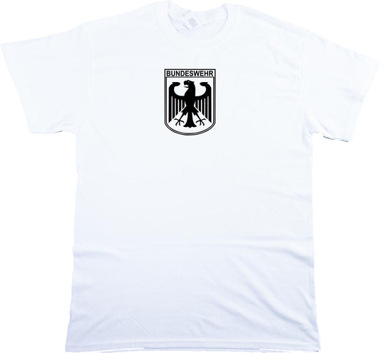 Retro Bundeswehr Eagle T-Shirt - German, Military, Various Colours S-XXL
