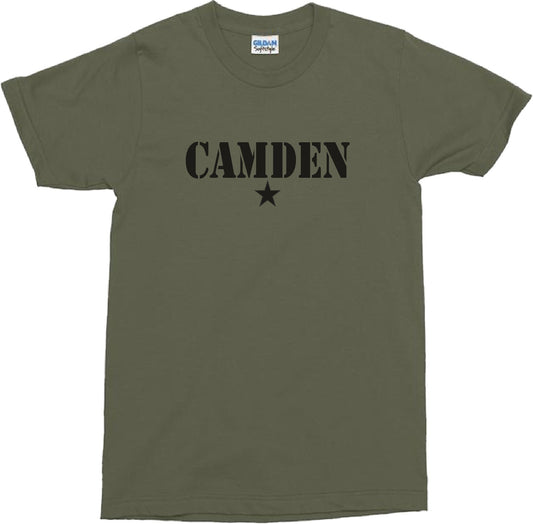 Camden Star T-Shirt - London Souvenir, Camden Town, Punk Rock, Alternative, Various Colours