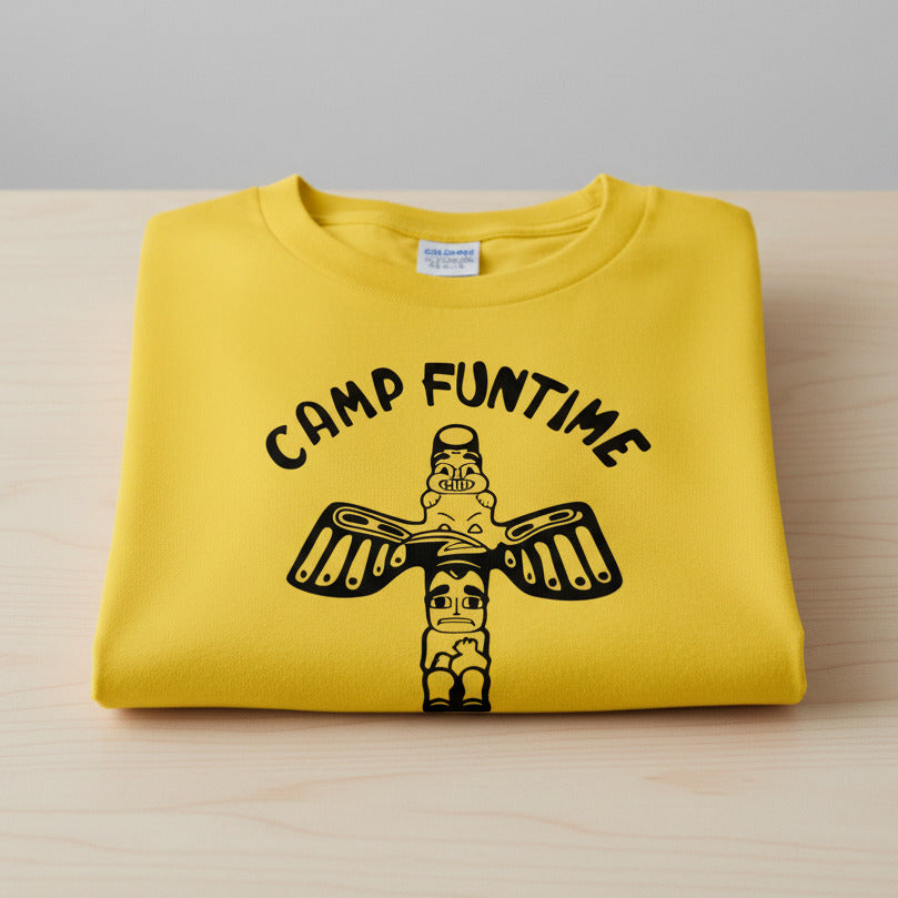 Camp Funtime Unisex T-Shirt - Retro, As Worn By Blondie, Punk Rock, S-XXL